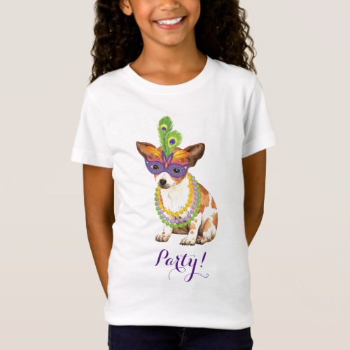 Mardi Gras Chihuahua T_Shirt