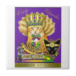 Mardi Gras Claude Tile