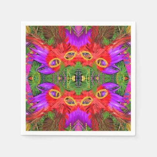 mardi gras cocktail napkins