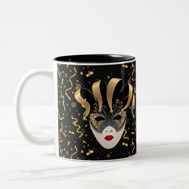 Mardi Gras Coffee Mug (Left)