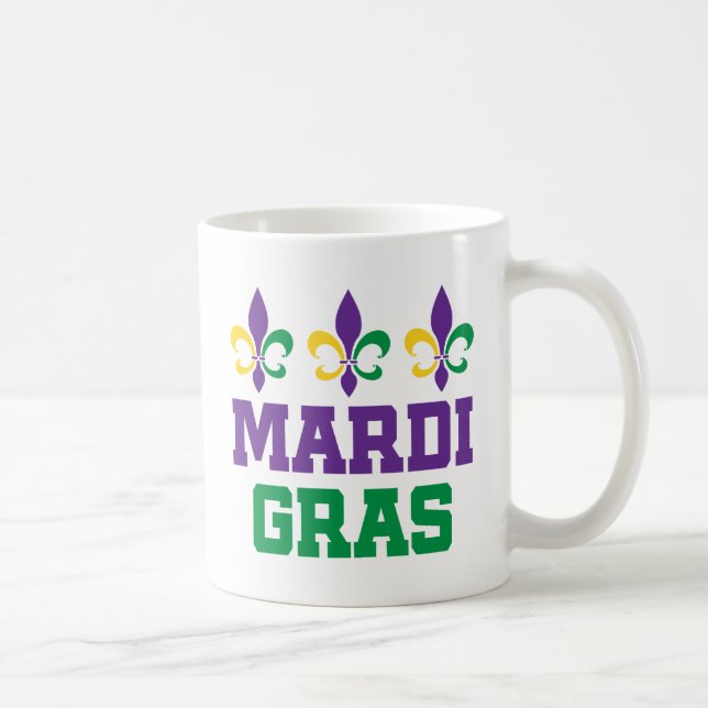 Mardi Gras Coffee Mug (Right)
