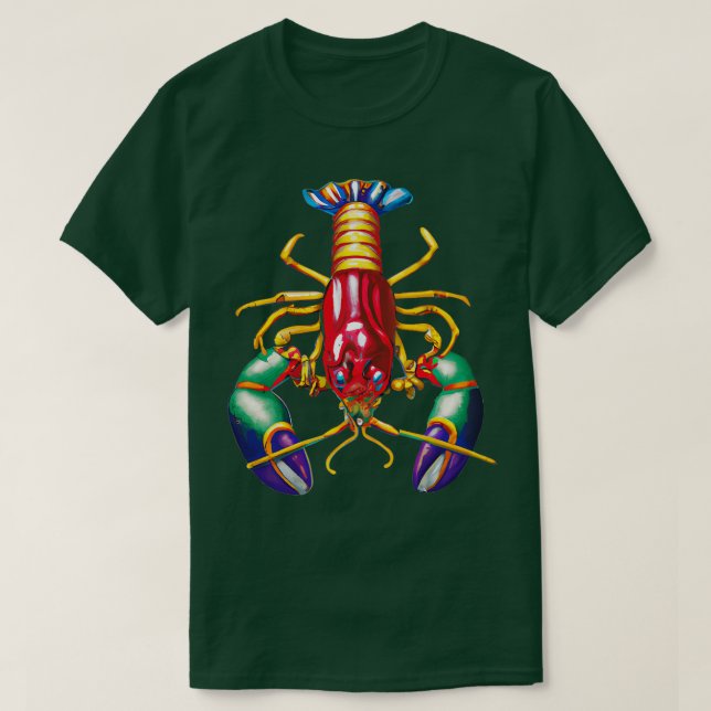 Mardi Gras Crawfish 1 TShirt (Design Front)