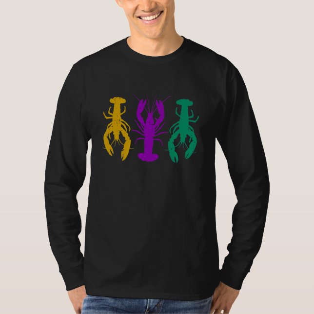 Mardi Gras Crawfish Happy Mardi Gras 2023 Matching T-Shirt (Front)