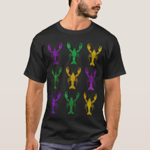 Mardi Gras Crawfish Party Parade Costume Men Women T-Shirt