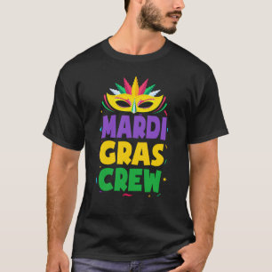 Mardi Gras Crew unique New Orleans Parade costume T-Shirt