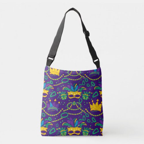 Mardi gras  crossbody bag