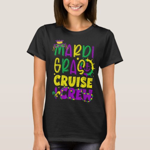 Mardi Gras Cruise 2022 Matching Family Carnival Ho T_Shirt
