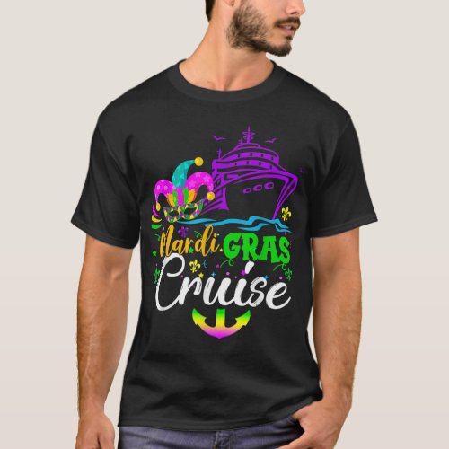 Mardi Gras Cruise 2023 Carnival Matching New Orlea T_Shirt