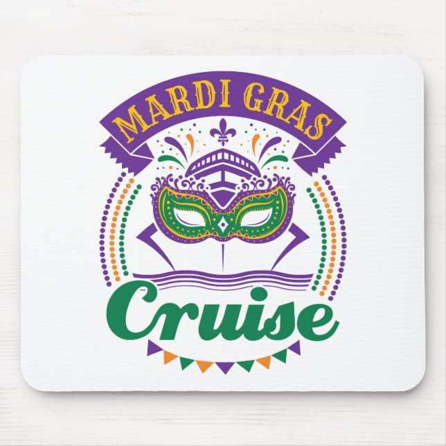 Mardi Gras Cruise Mouse Pad (Front)
