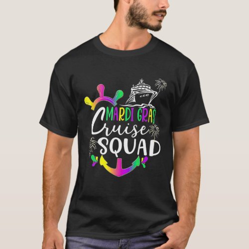 Mardi Gras Cruise Squad 2022 T_Shirt