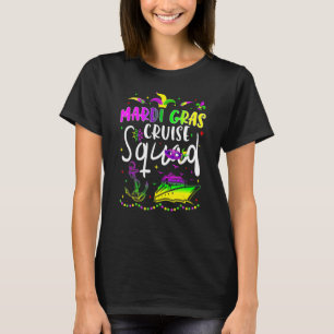 Mardi Gras Cruise Squad Matching Group New Orleans T-Shirt