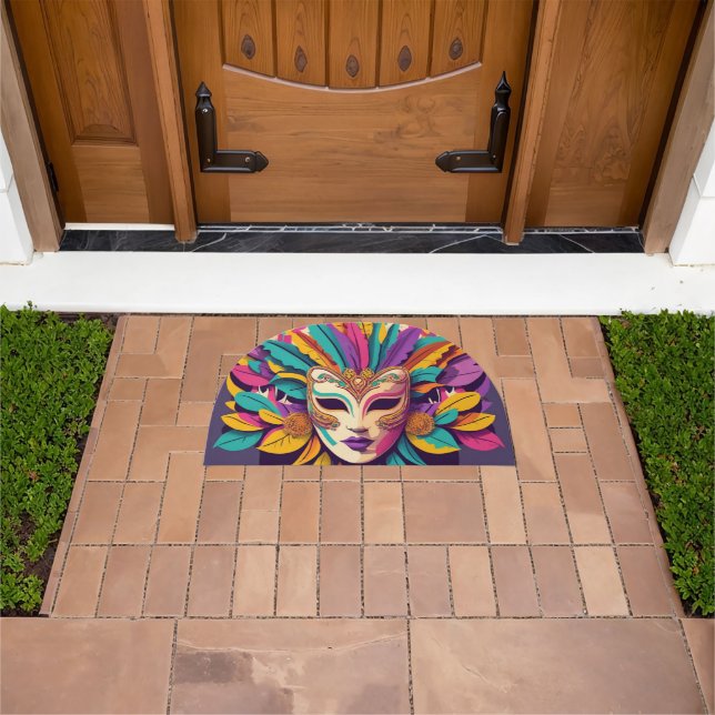 Mardi Gras decor  Doormat (Outdoor)