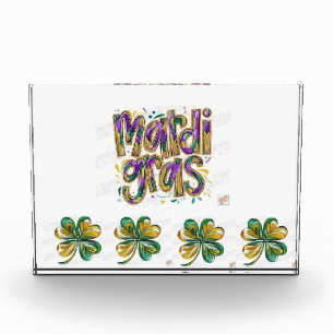 mardi gras design 1 photo block