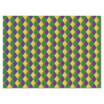 Mardi Gras Diamonds Harlequin Print Pattern Tissue Paper