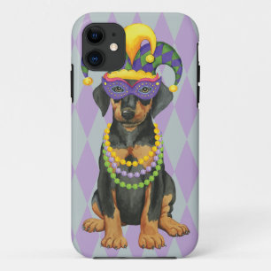 Mardi Gras Dobe iPhone 11 Case