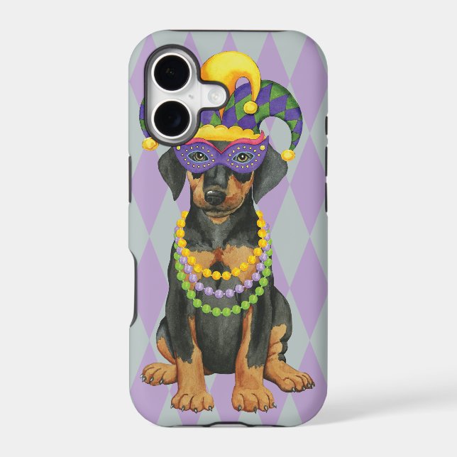 Mardi Gras Dobe Iphone Case (Back)