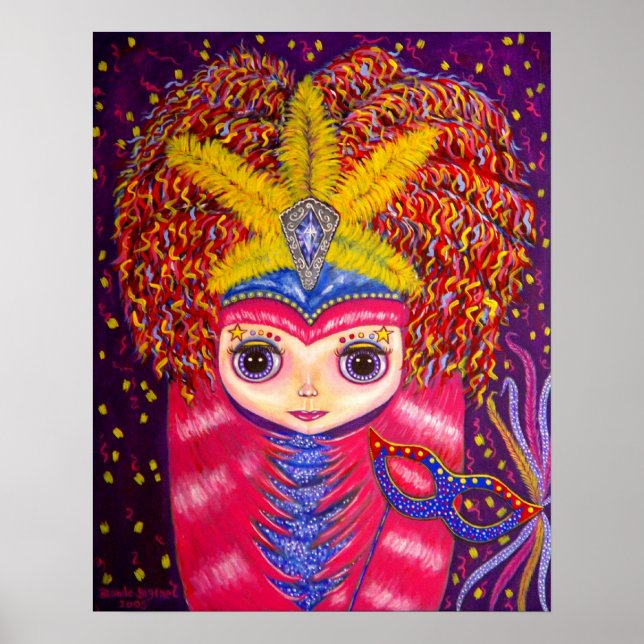 Mardi Gras Doll Poster (Front)