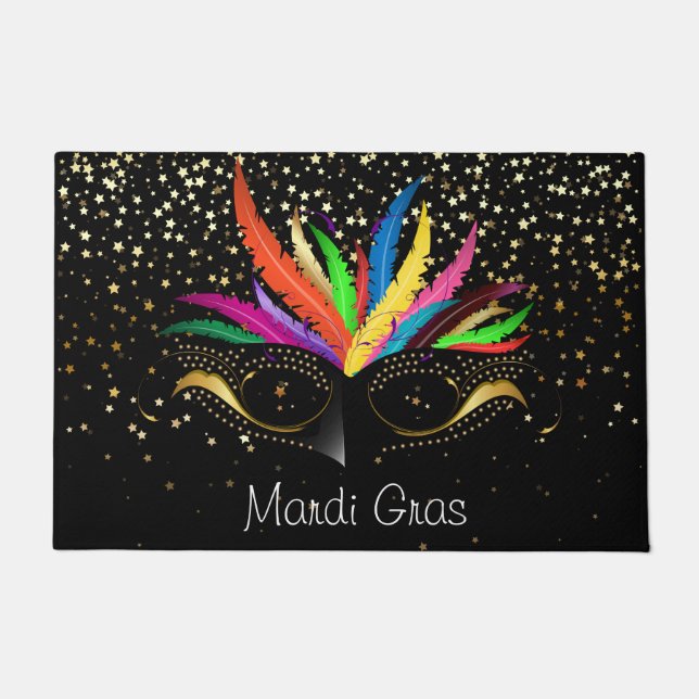 Mardi Gras Doormat (Front)