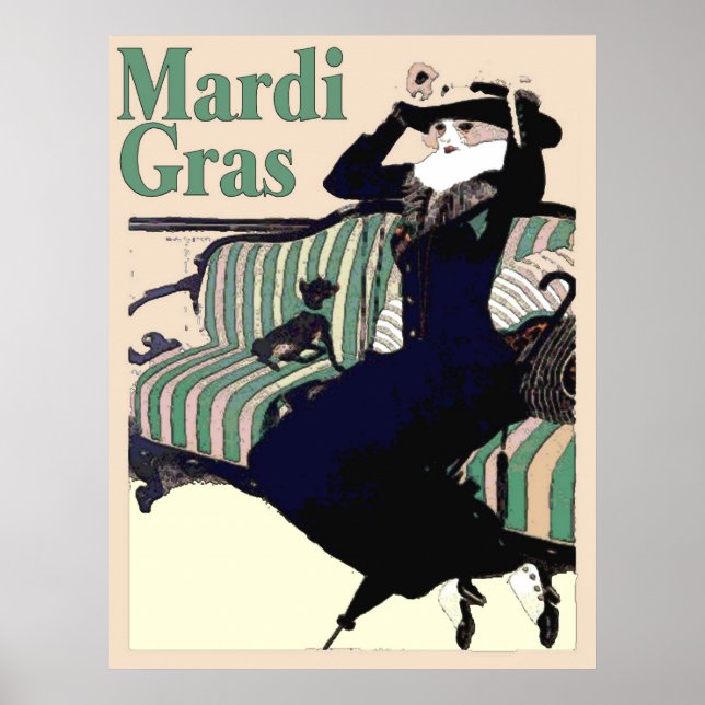 Mardi Gras Dress Up Poster (Front)