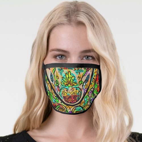 Mardi Gras Face Mask