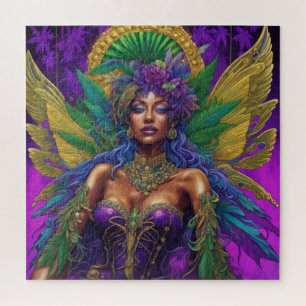 Mardi Gras fairy,Charmaine Jigsaw Puzzle