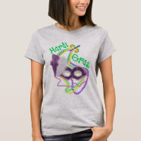 Mardi Gras Fat Tuesday 2017 Celebration Costume T-Shirt