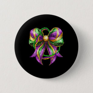 Mardi Gras Festival New Orleans Fleur De Lis Coque Button