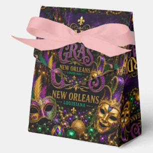 Mardi Gras Festival New Orleans Louisiana Favor Boxes