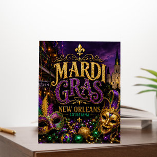 Mardi Gras Festival New Orleans Louisiana Foam Board