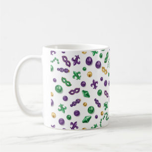 Mardi Gras Festive Pattern Mug