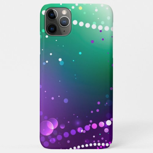 Mardi Gras Festive Purple Background iPhone 11 Pro Max Case