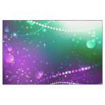 Mardi Gras Festive Purple Background Fabric
