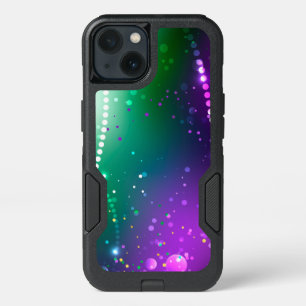 Mardi Gras Festive Purple Background iPhone 13 Case