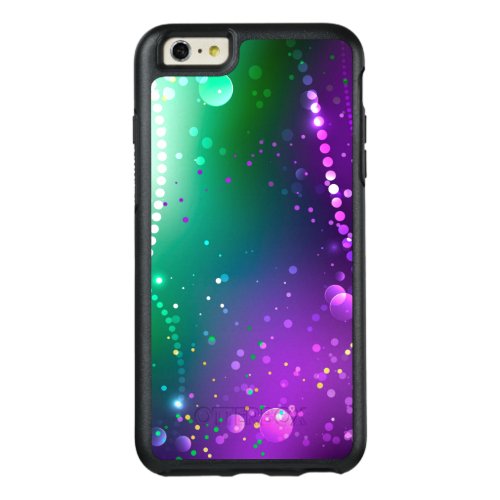 Mardi Gras Festive Purple Background OtterBox iPhone 66s Plus Case