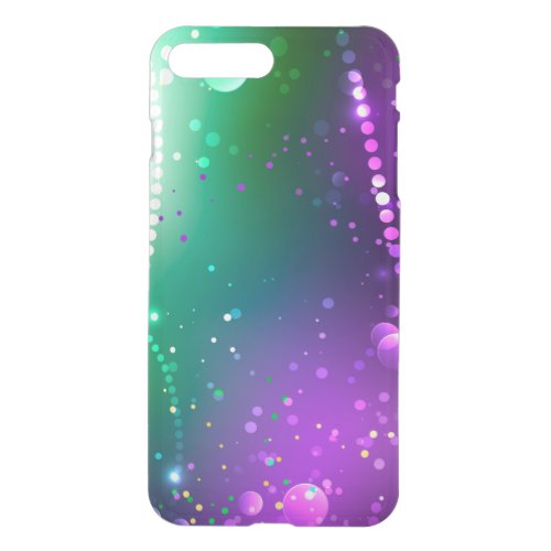 Mardi Gras Festive Purple Background iPhone 8 Plus7 Plus Case