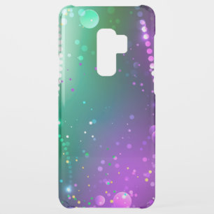 Mardi Gras Festive Purple Background Uncommon Samsung Galaxy S9 Plus Case