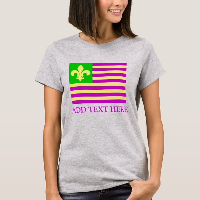 Mardi Gras Flag 2010 T-Shirt (Front)