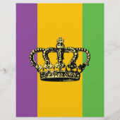 Mardi Gras Flag Crown (Back)