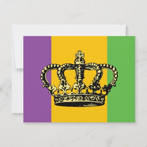 Mardi Gras Flag Crown