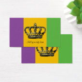 Mardi Gras Flag Crown (Desk)