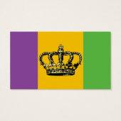 Mardi Gras Flag Crown (Back)