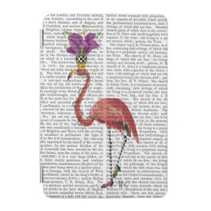 Mardi Gras Flamingo Full iPad Mini Cover