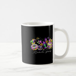 Mardi Gras Fleur De Lis Beads Louisiana Festival C Coffee Mug