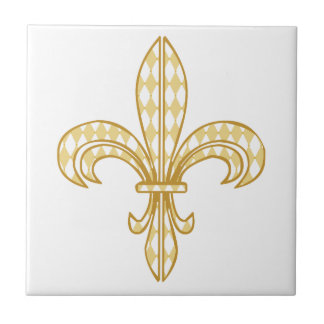 Fleur De Lis Ceramic Tiles Zazzle Mardi Gras Fleur De Lis Ceramic Tile