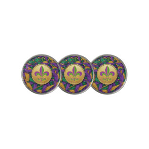 Mardi Gras Fleur de lis Golf Ball Marker