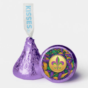 Mardi Gras Fleur de lis Hershey®'s Kisses®