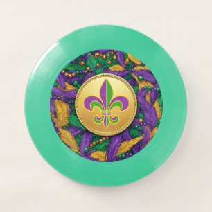 Mardi Gras Fleur de lis Wham-O Frisbee