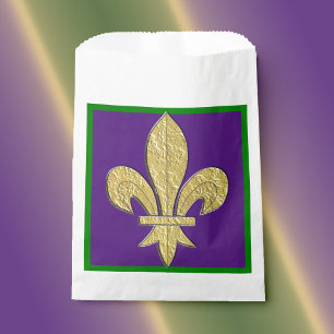 Mardi Gras Fleur-de-Lys Party {P} Favor Bags