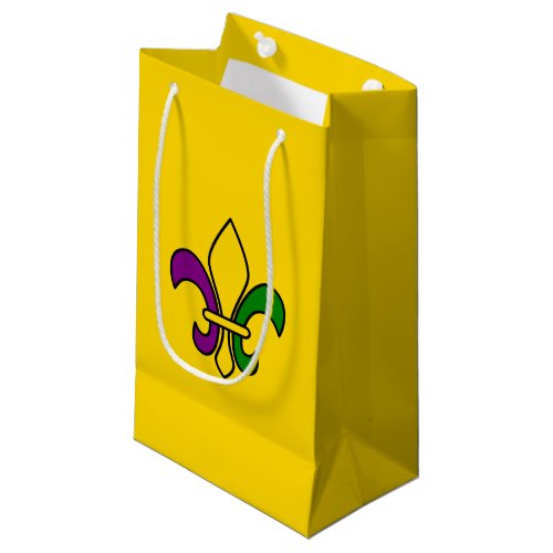 Mardi Gras fleur_de_lys Small Gift Bag