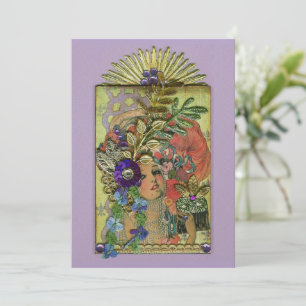 Mardi Gras Frolic Invitation